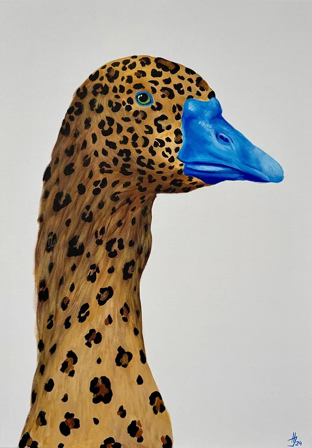 Póster "Leo goose"