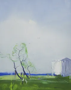 Прогулянка з собакою. Пейзажка 2