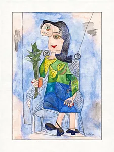 За мотивами Pablo Picasso (Жінка з Артишоком), Homage