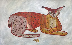 Lince de mosaico n.º 2 5